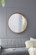 Miroir mural rond